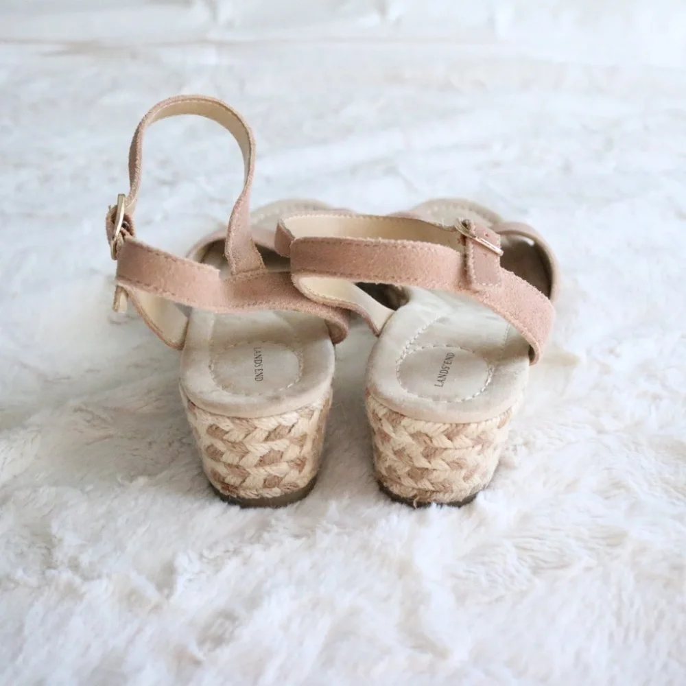 Lands End dusty pink